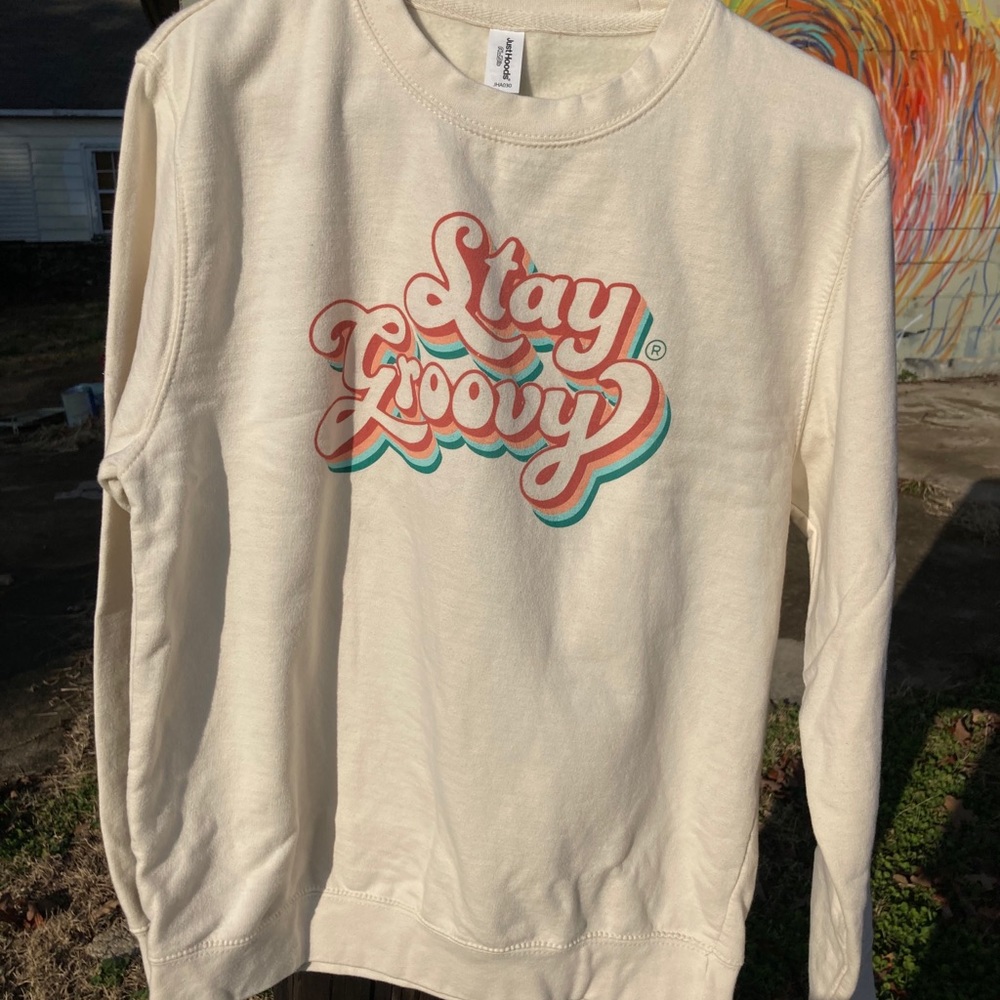 Beyond Boundaries Stay Groovy Sweater Unisex